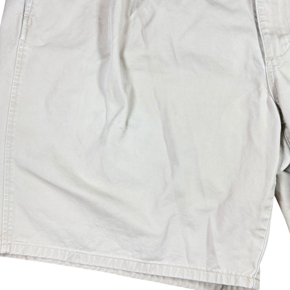 Polo Ralph Lauren Mens Pleated Chino Shorts Khaki Tan Cotton Size 42 Classic Fit - Picture 4 of 9